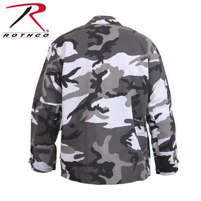 Rothco Twill BDU Shirt City Camo Size Large – Durable Military-Style Tactical Uniform Shirt