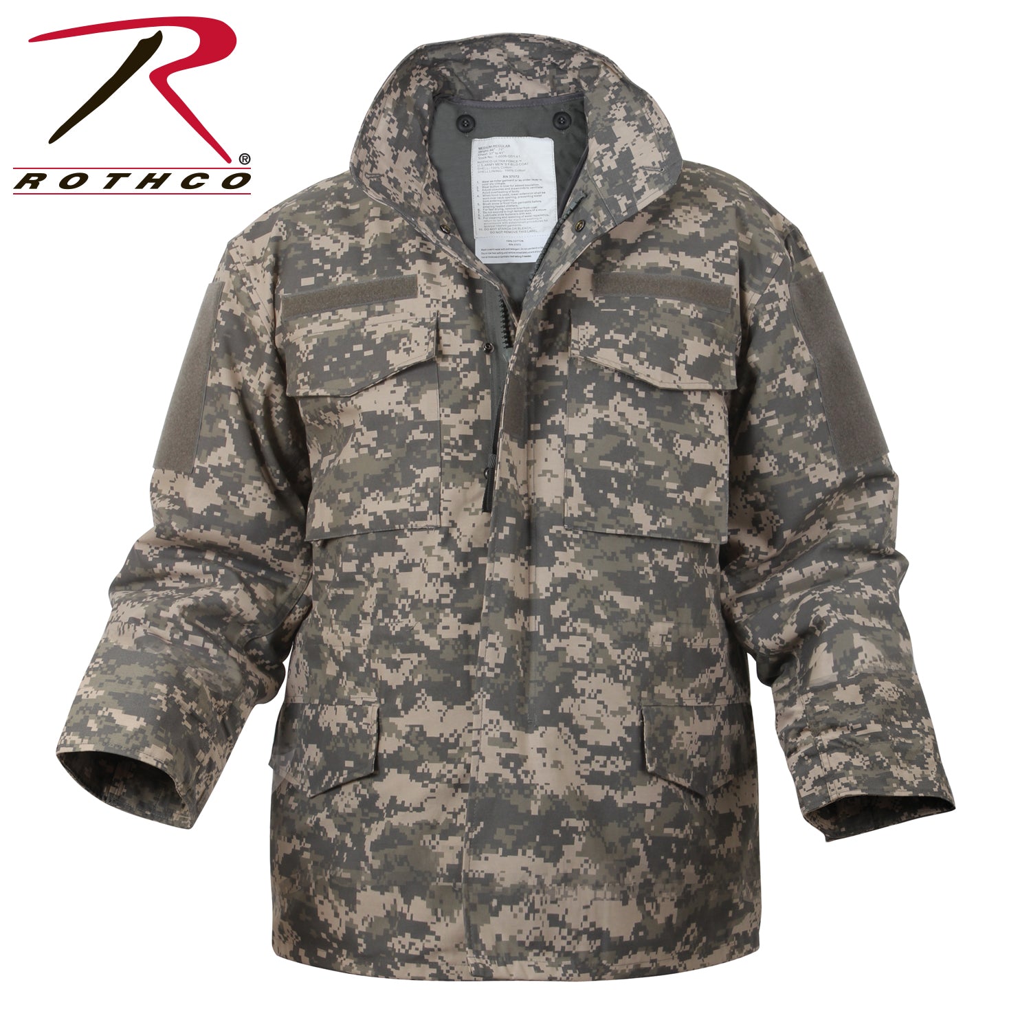 Rothco M-65 Field Jacket in ACU Digital Camo – Size 3XL