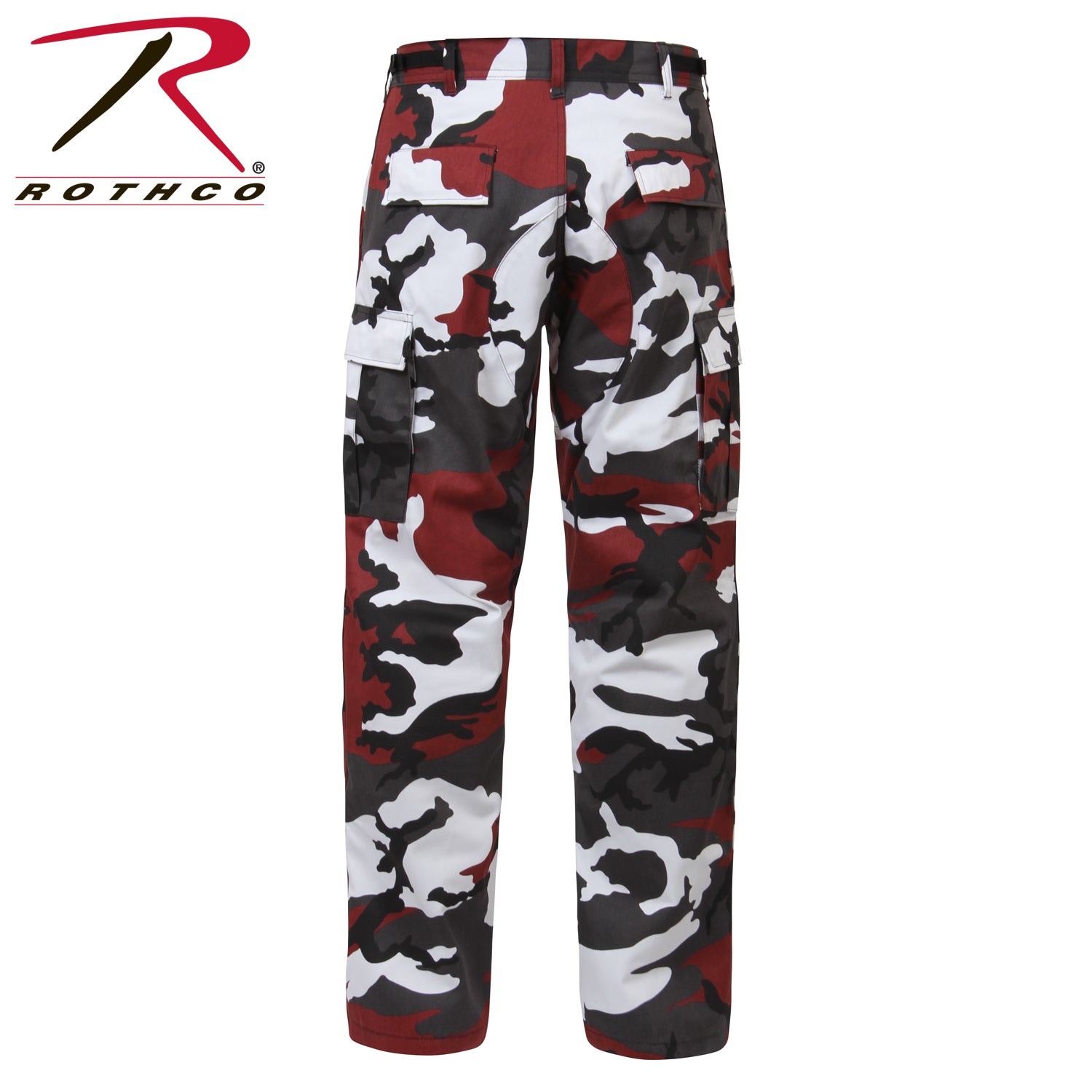 Rothco Color Camo Tactical BDU Pants Red Camo Size Small