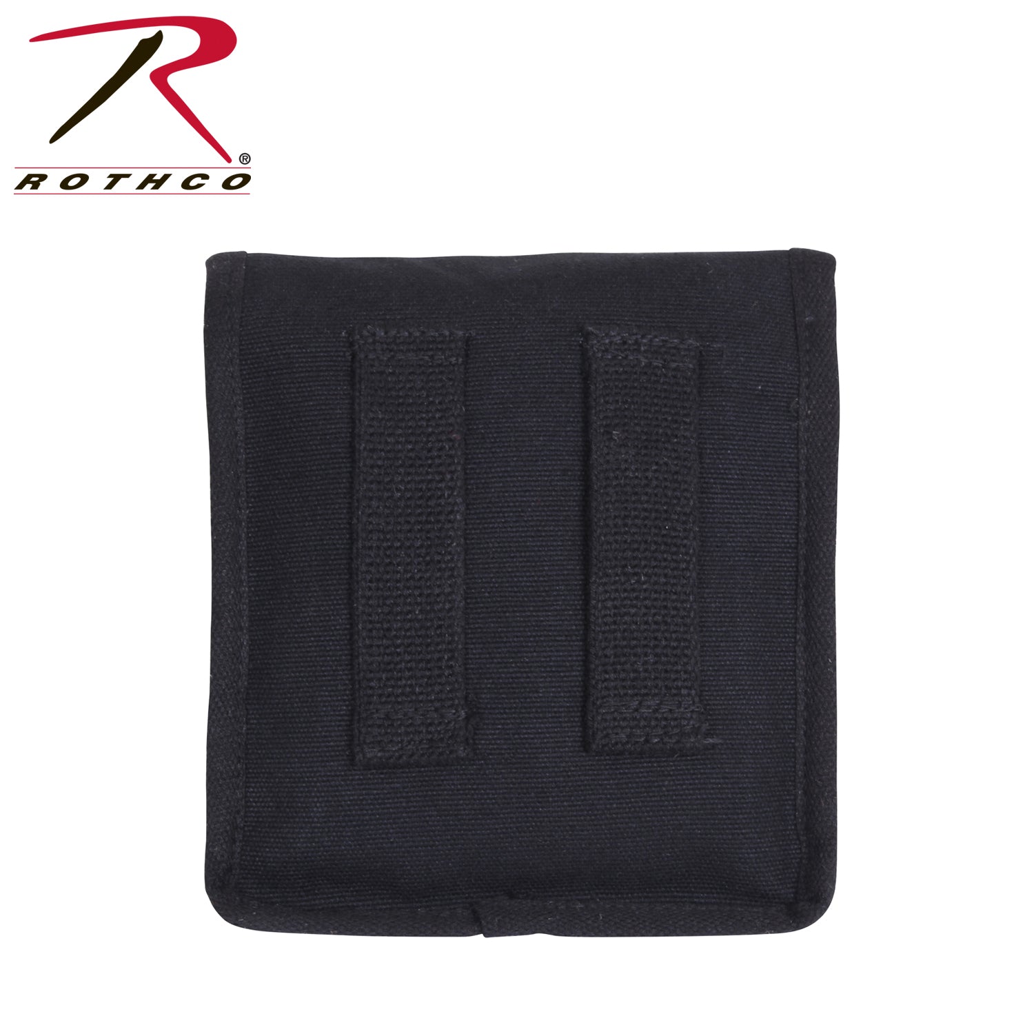 Rothco Canvas Utility Pouch Black - Durable Heavyweight Cotton Storage Bag