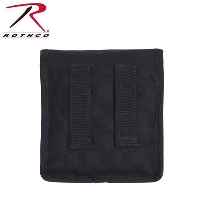 Rothco Canvas Utility Pouch Black - Durable Heavyweight Cotton Storage Bag