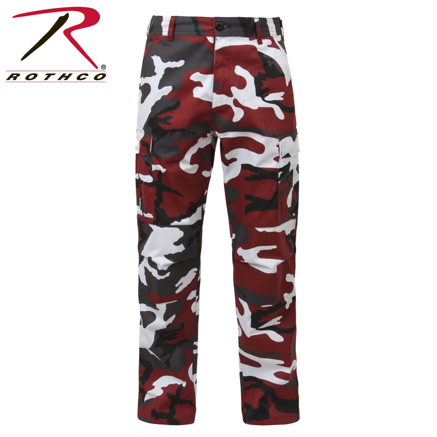 Rothco Red Camo Tactical BDU Pants Size 2XL – Durable Military-Style Cargo Pants for Tactical, Outdoor, and Everyday Use