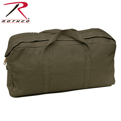 Rothco Canvas Tanker Style Tool Bag Olive Drab – Heavy-Duty Multi-Purpose Storage