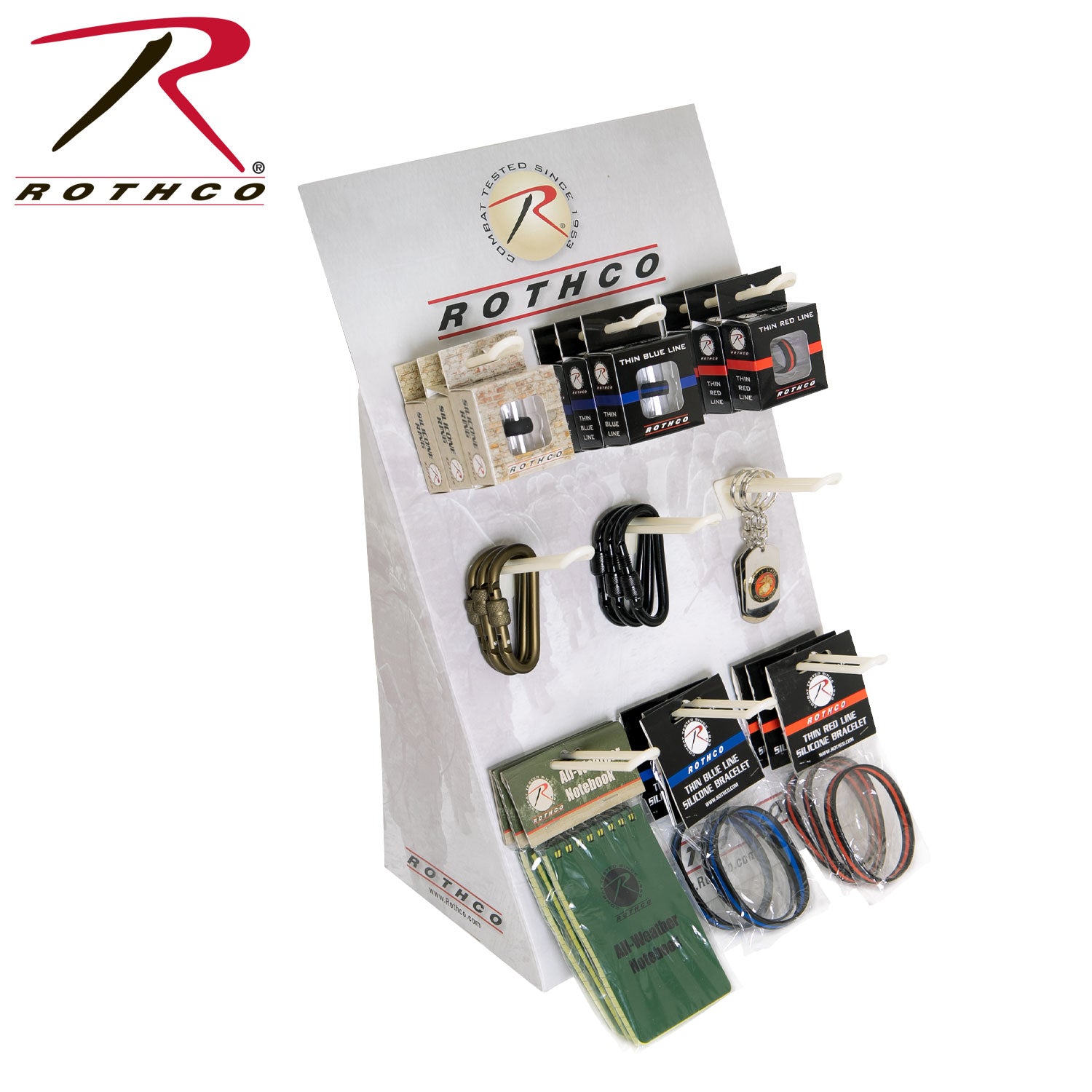 Rothco Part Number 544 Counter Display for Paracord Bracelets and Accessories