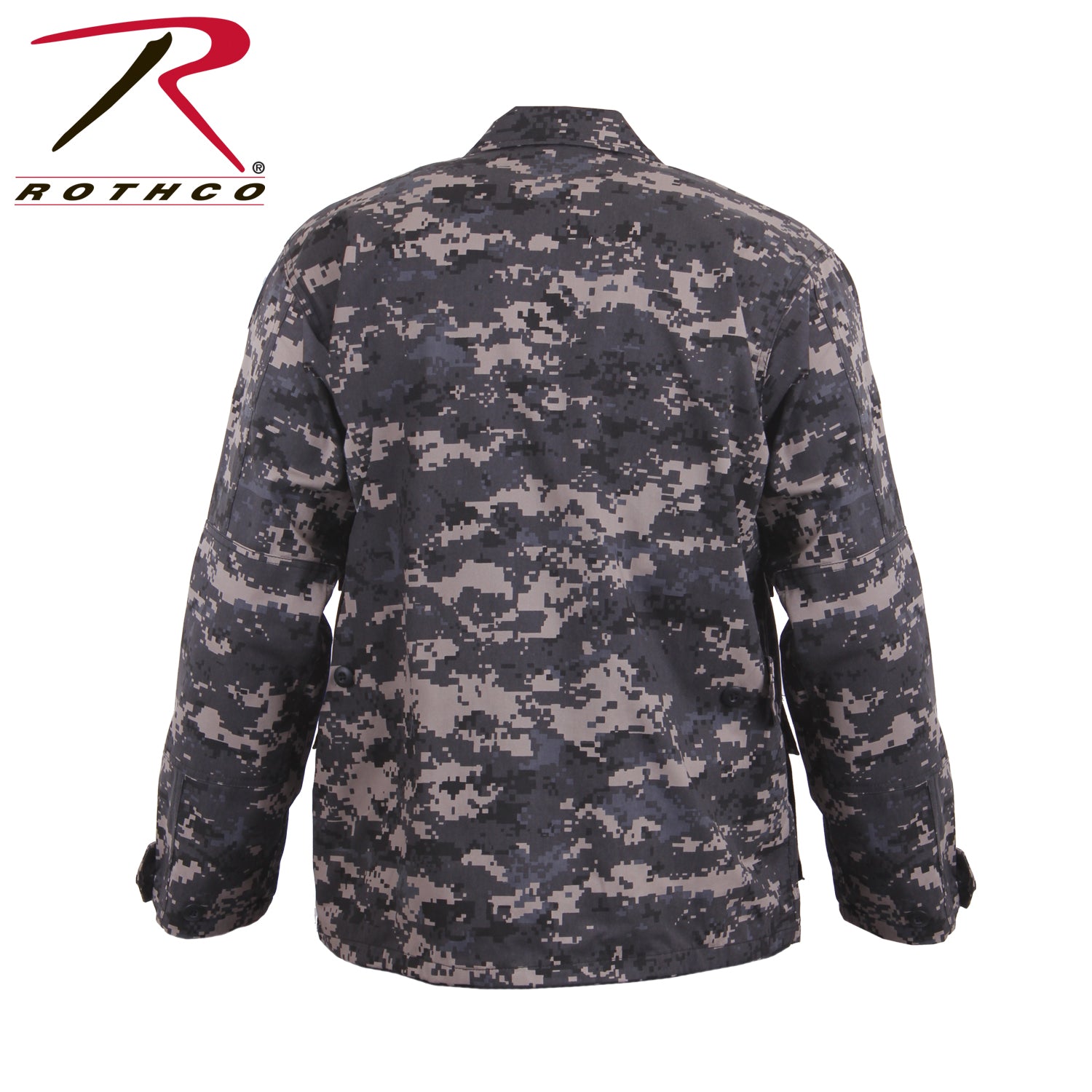 Rothco Twill BDU Shirt Size Small in Subdued Urban Digital Camo