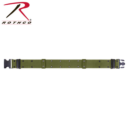 Rothco New Issue Marine Corps Style Quick Release Pistol Belt in Olive Drab, Size Large