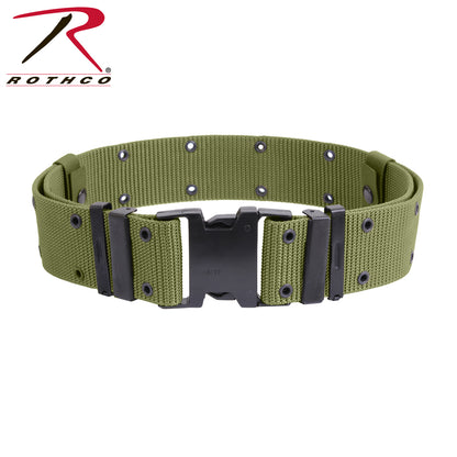Rothco New Issue Marine Corps Style Quick Release Pistol Belt - Olive Drab, Size M