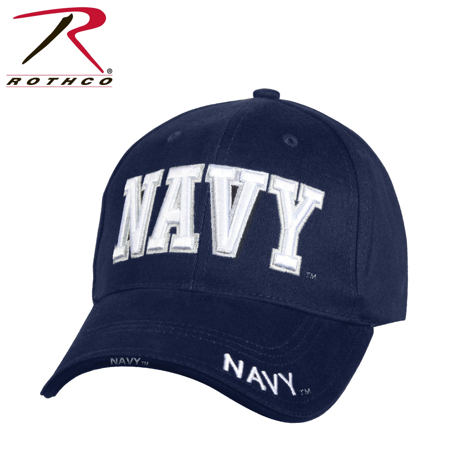 Rothco Deluxe Navy Low Profile Cap in Navy Blue