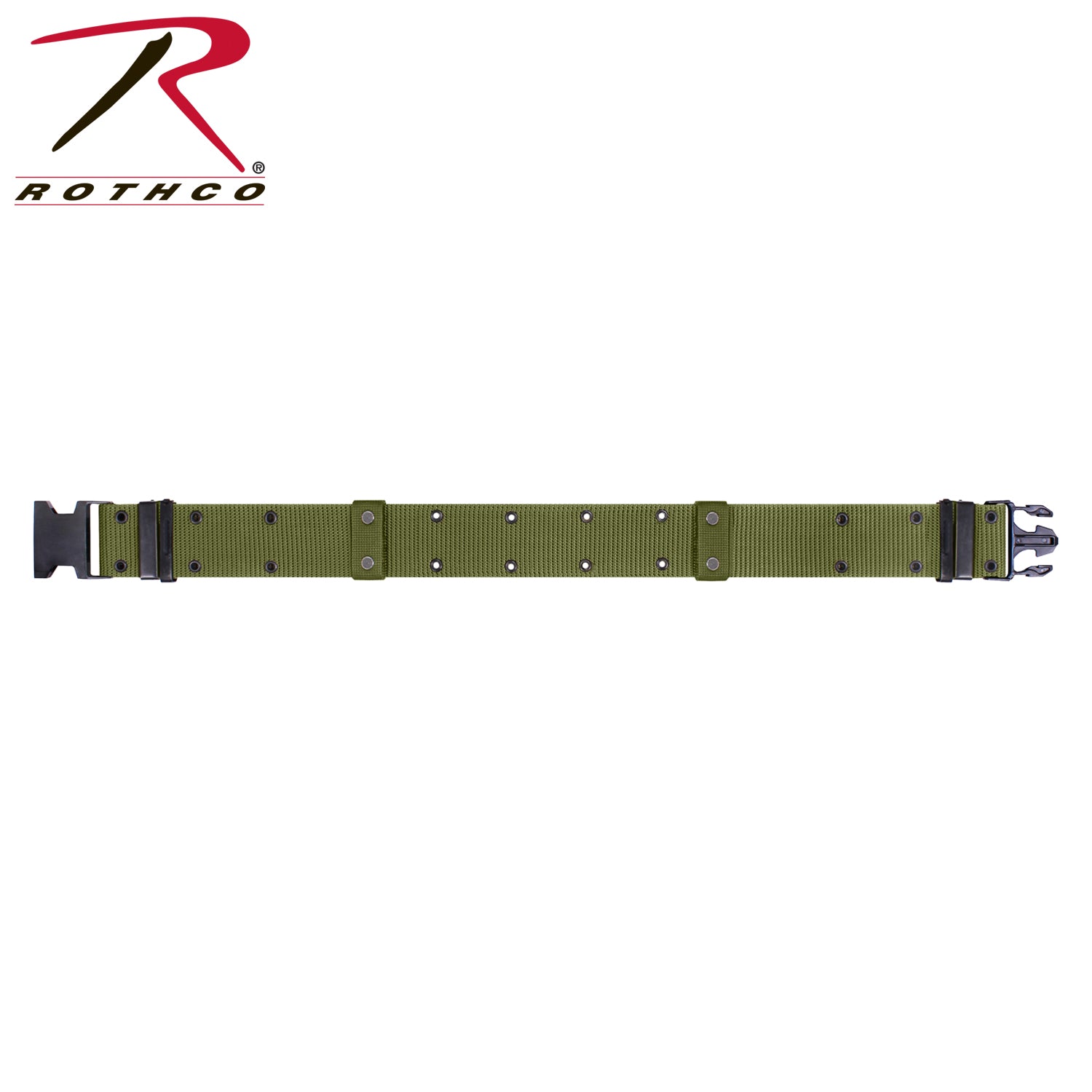 Rothco New Issue Marine Corps Style Quick Release Pistol Belt - Olive Drab, Size M