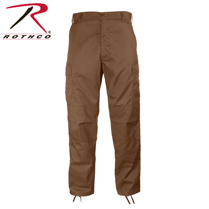 Rothco Tactical BDU Pants Brown Size Large for Military, Outdoor & Tactical Use
