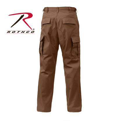 Rothco Tactical BDU Pants Brown Size Large for Military, Outdoor & Tactical Use