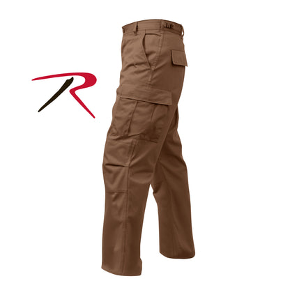 Rothco Tactical BDU Pants Brown Size XL – Durable Military Cargo Pants with Multiple Pockets