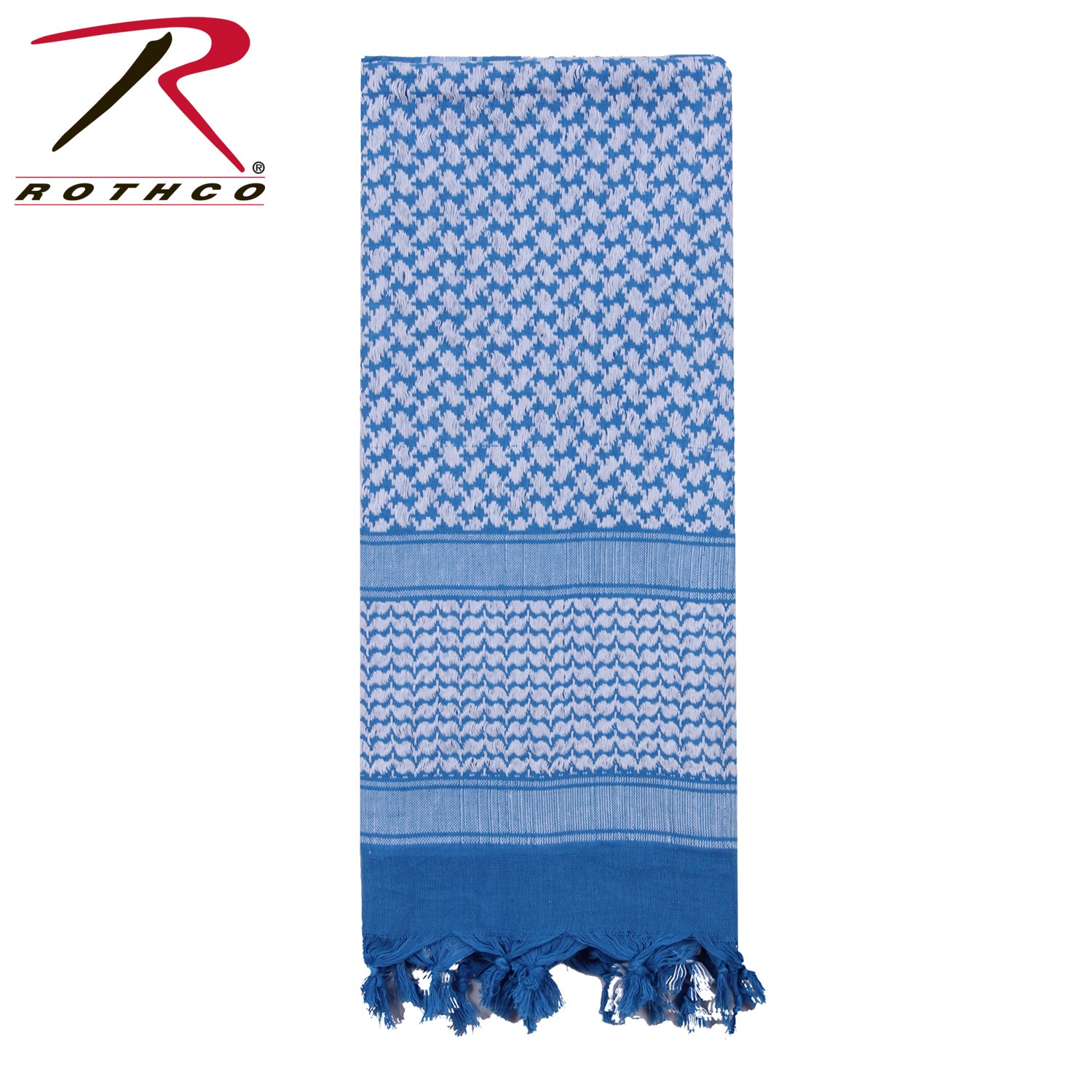 Rothco Shemagh Tactical Desert Keffiyeh Scarf Blue / White