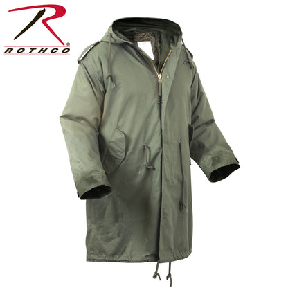 Rothco M-51 Fishtail Parka Olive Drab Size 2XL – Durable Cold Weather Outerwear with Adjustable Features