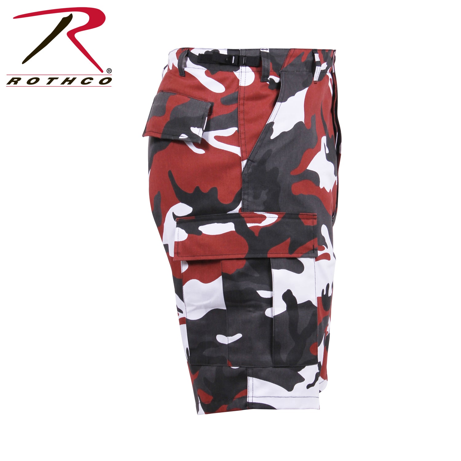 Rothco Camo BDU Shorts in Red Camo, Size 3XL