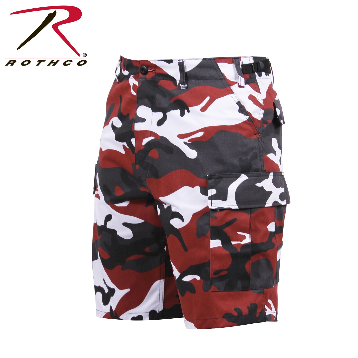 Rothco Camo BDU Shorts in Red Camo, Size 3XL