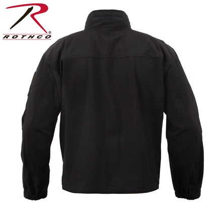 Rothco Covert Ops Lightweight Soft Shell Jacket - Black, Size M