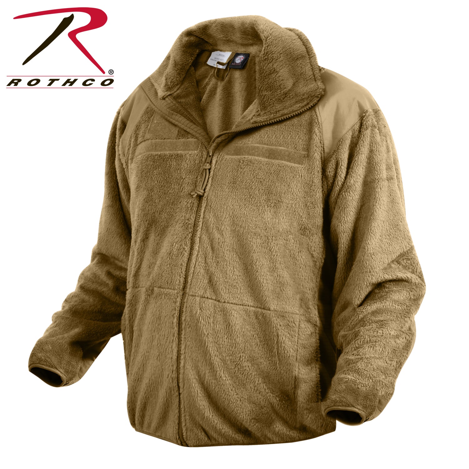 Rothco Generation III Level 3 ECWCS Fleece Jacket in Coyote Brown, Size XL