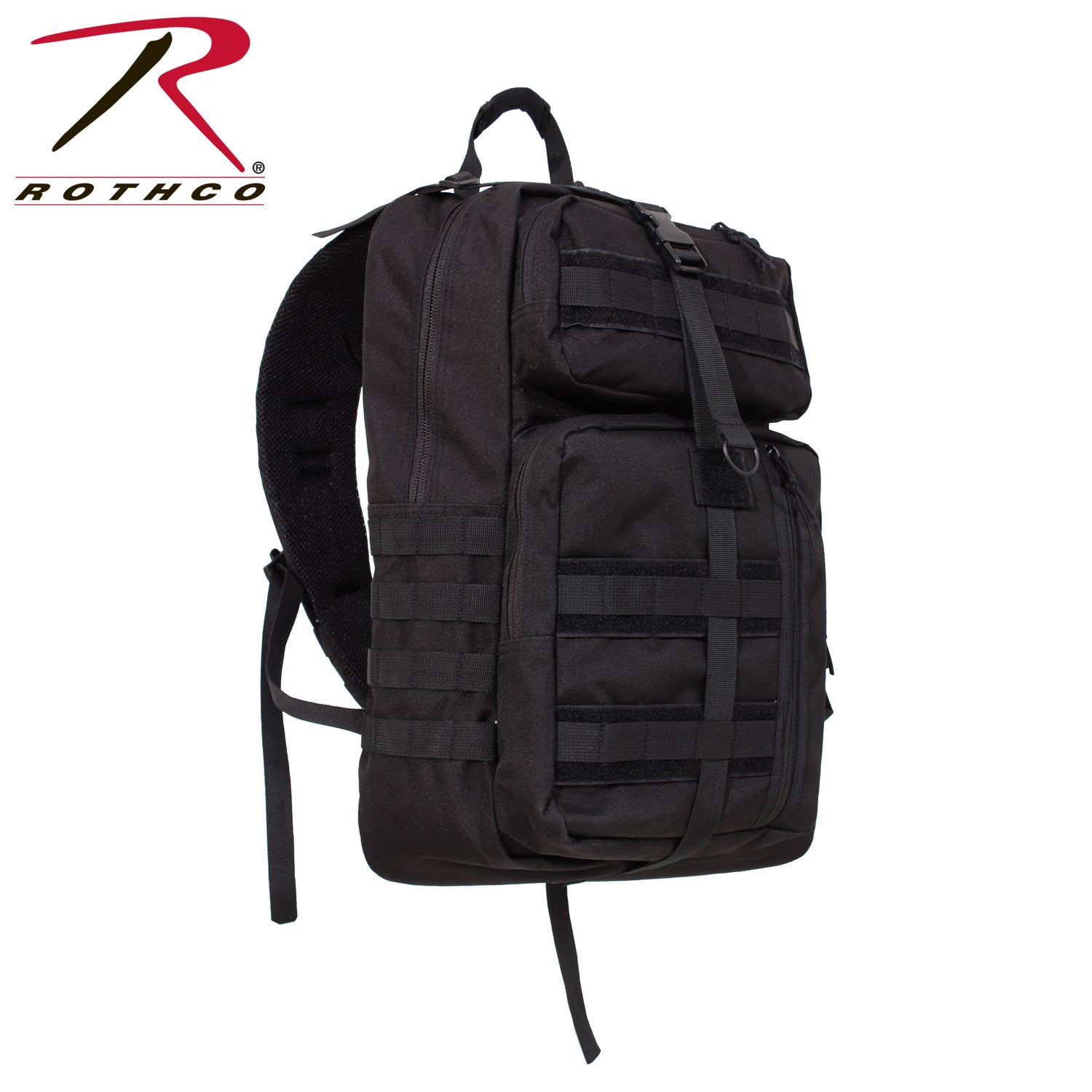 Rothco Tactisling Transport Pack Black – Versatile EDC Tactical Sling Bag with MOLLE Compatibility
