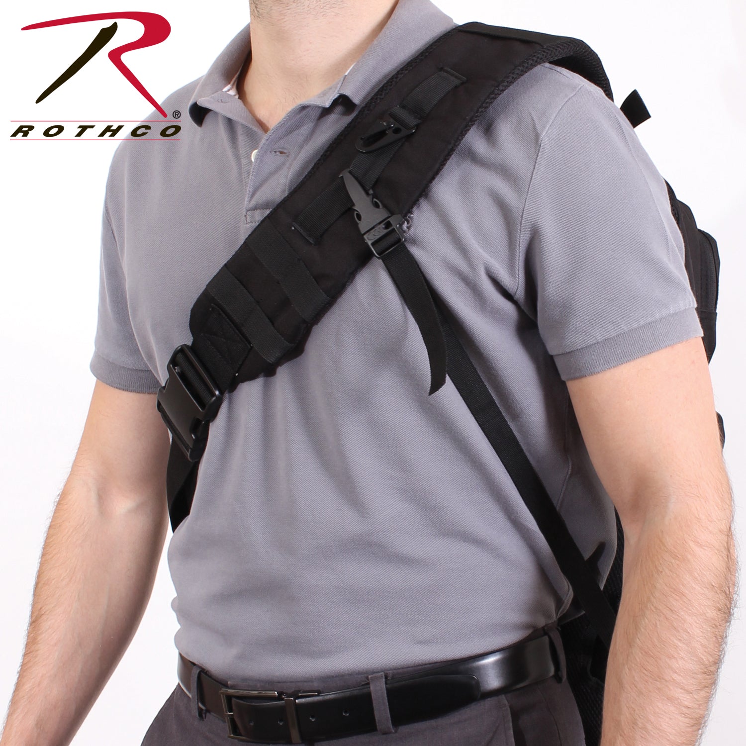 Rothco Tactisling Transport Pack Black – Versatile EDC Tactical Sling Bag with MOLLE Compatibility