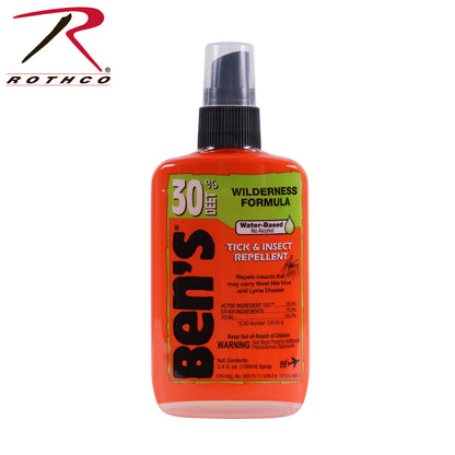 Ben's 30 Spray Pump Insect Repellent - 3.4 oz, Up to 8 Hours of Protection Against Ticks and Mosquitoes