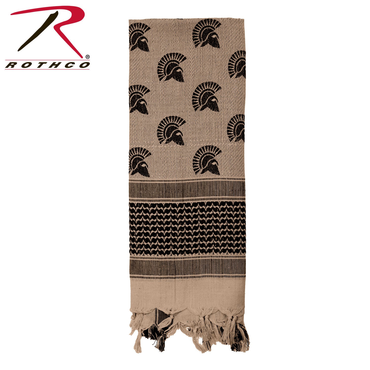 Rothco Spartan Shemagh Tactical Desert Keffiyeh Scarf in Tan