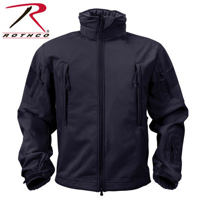 Rothco Special Ops Soft Shell Jacket in Midnight Navy Blue – Size M