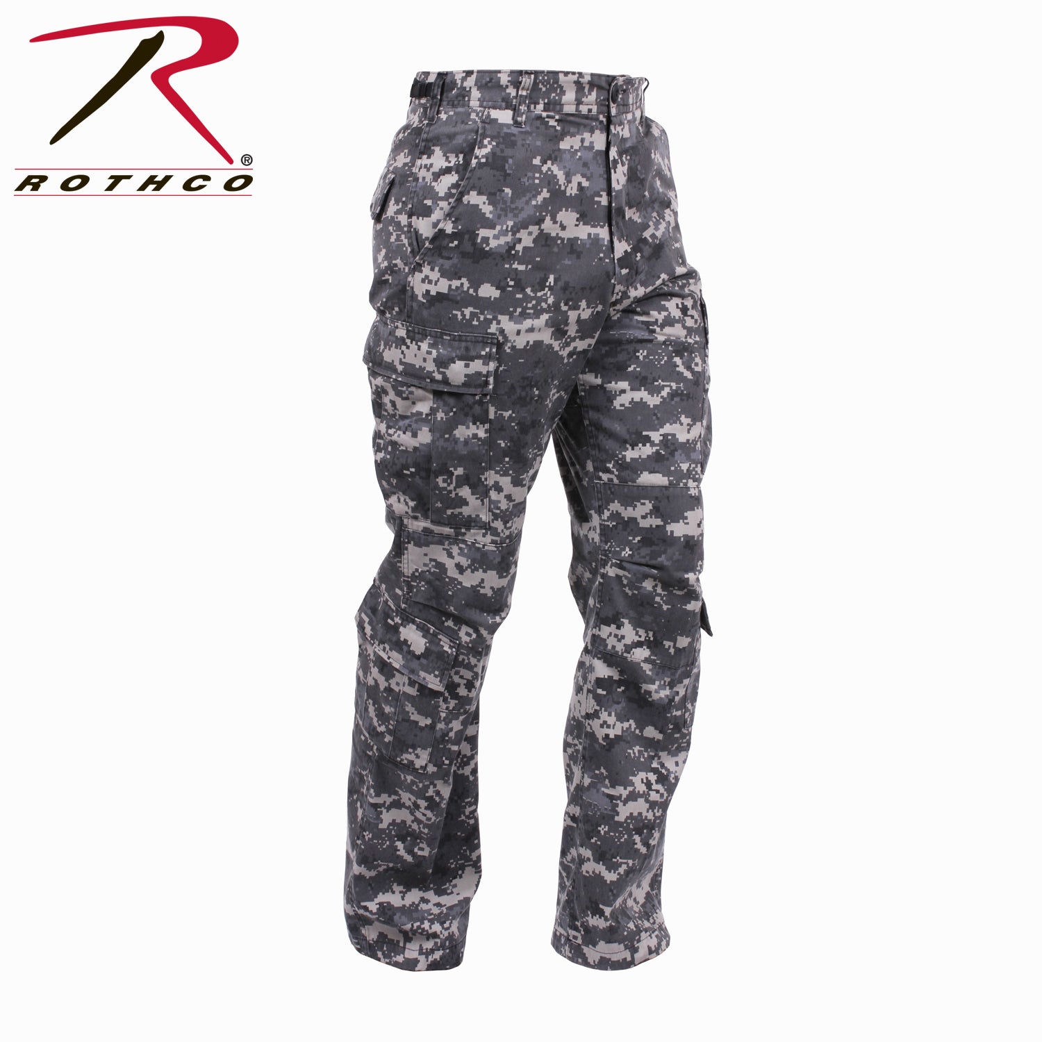 Rothco Vintage Paratrooper Cargo Fatigue Pants Size Large in Subdued Urban Digital Camo