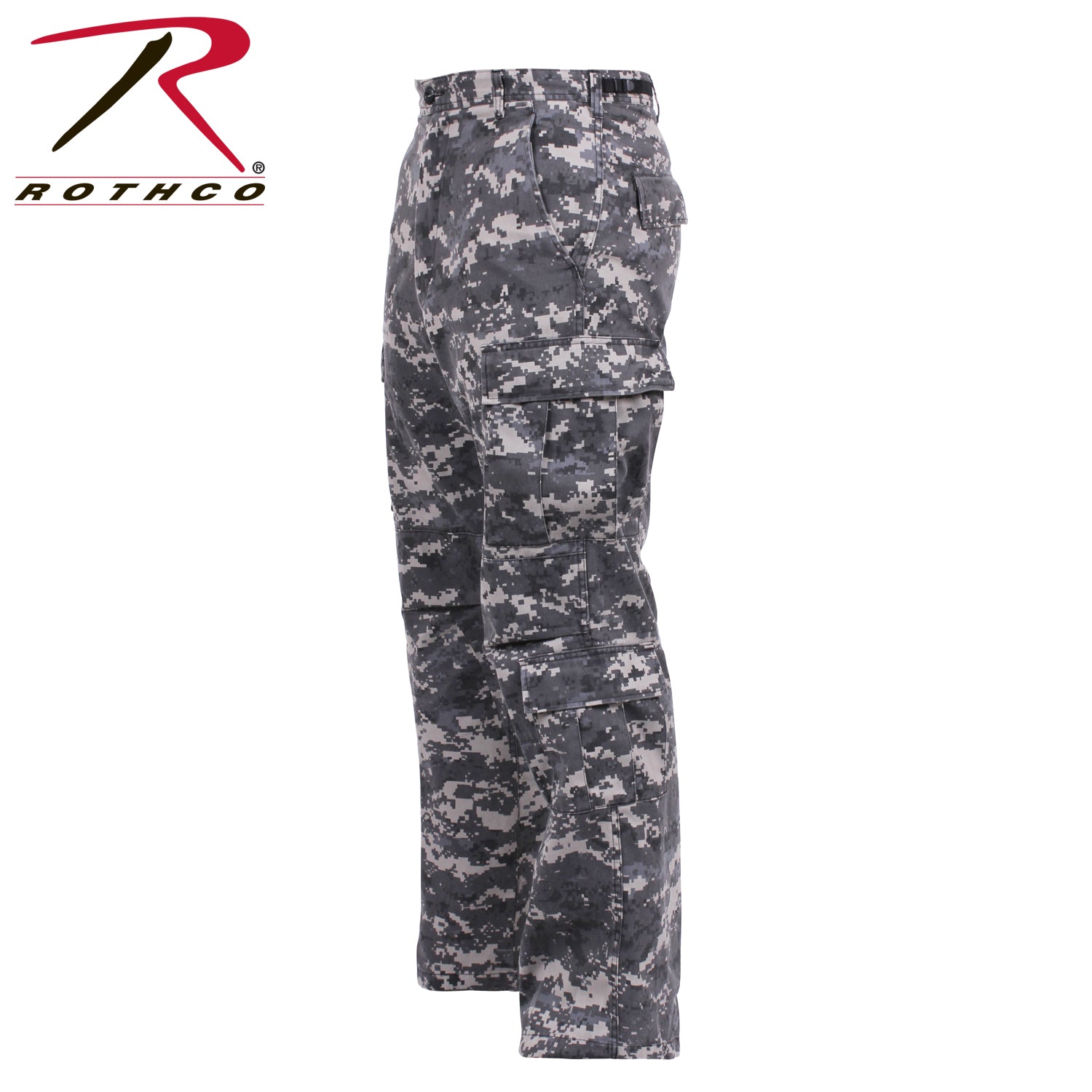 Rothco Vintage Paratrooper Cargo Fatigue Pants Size Large in Subdued Urban Digital Camo