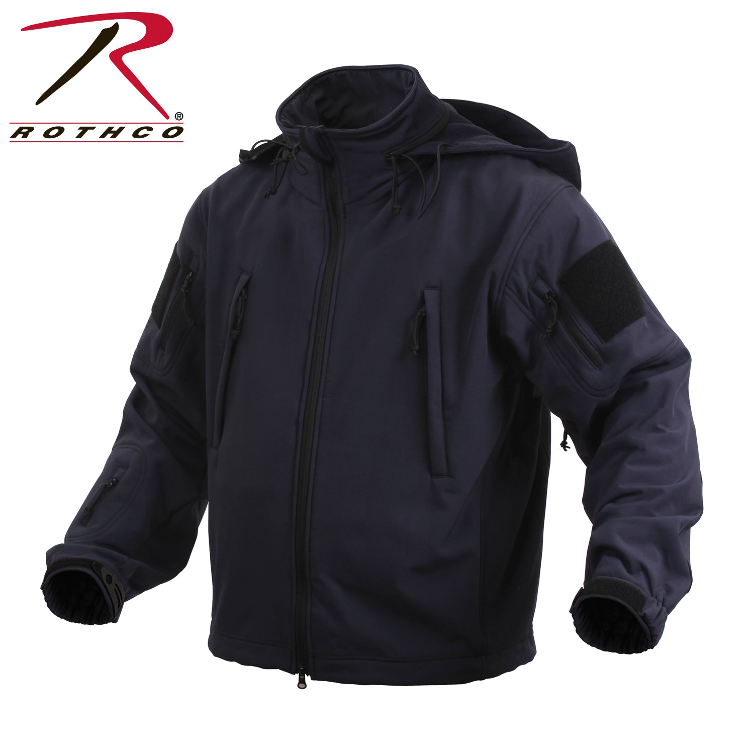 Rothco Special Ops Soft Shell Jacket in Midnight Navy Blue – Size M