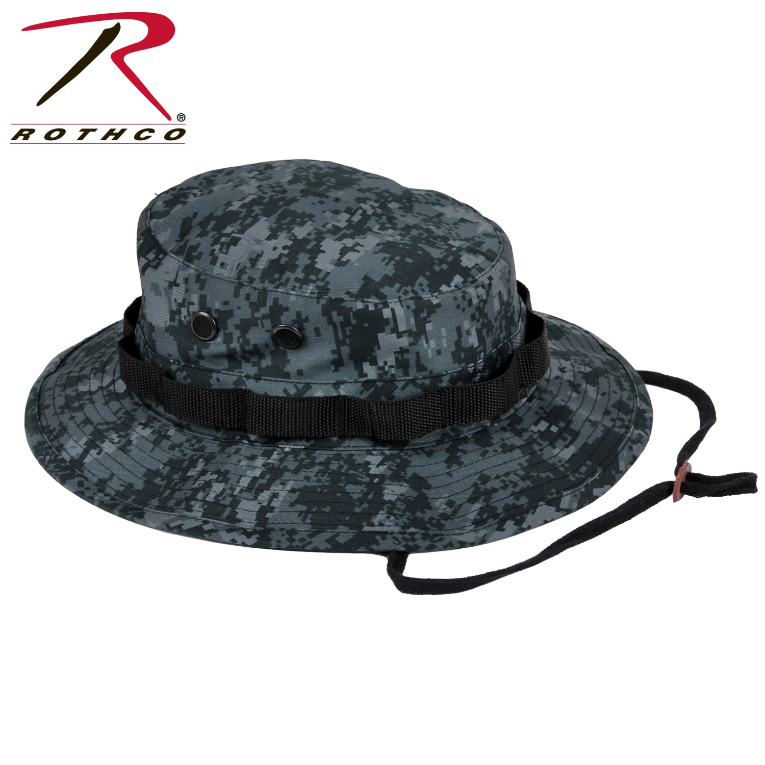 Rothco Digital Camo Boonie Hat Midnight Digital Camo - 7 1/4 Inch Head Size