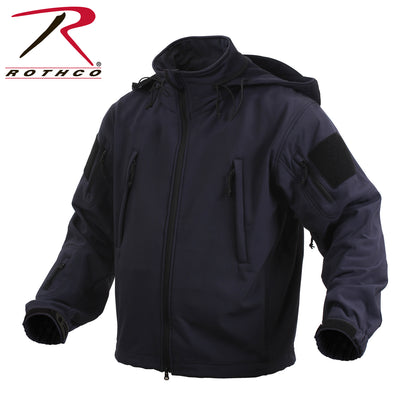 Rothco Special Ops Soft Shell Jacket in Midnight Navy Blue, 3XL