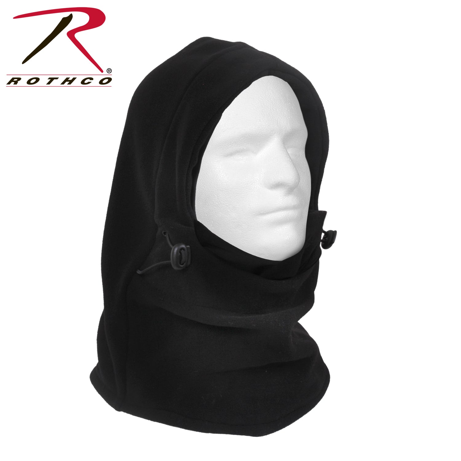Rothco 3-In-1 Adjustable Double Layer Fleece Balaclava Part #55580 for Cold Weather Protection