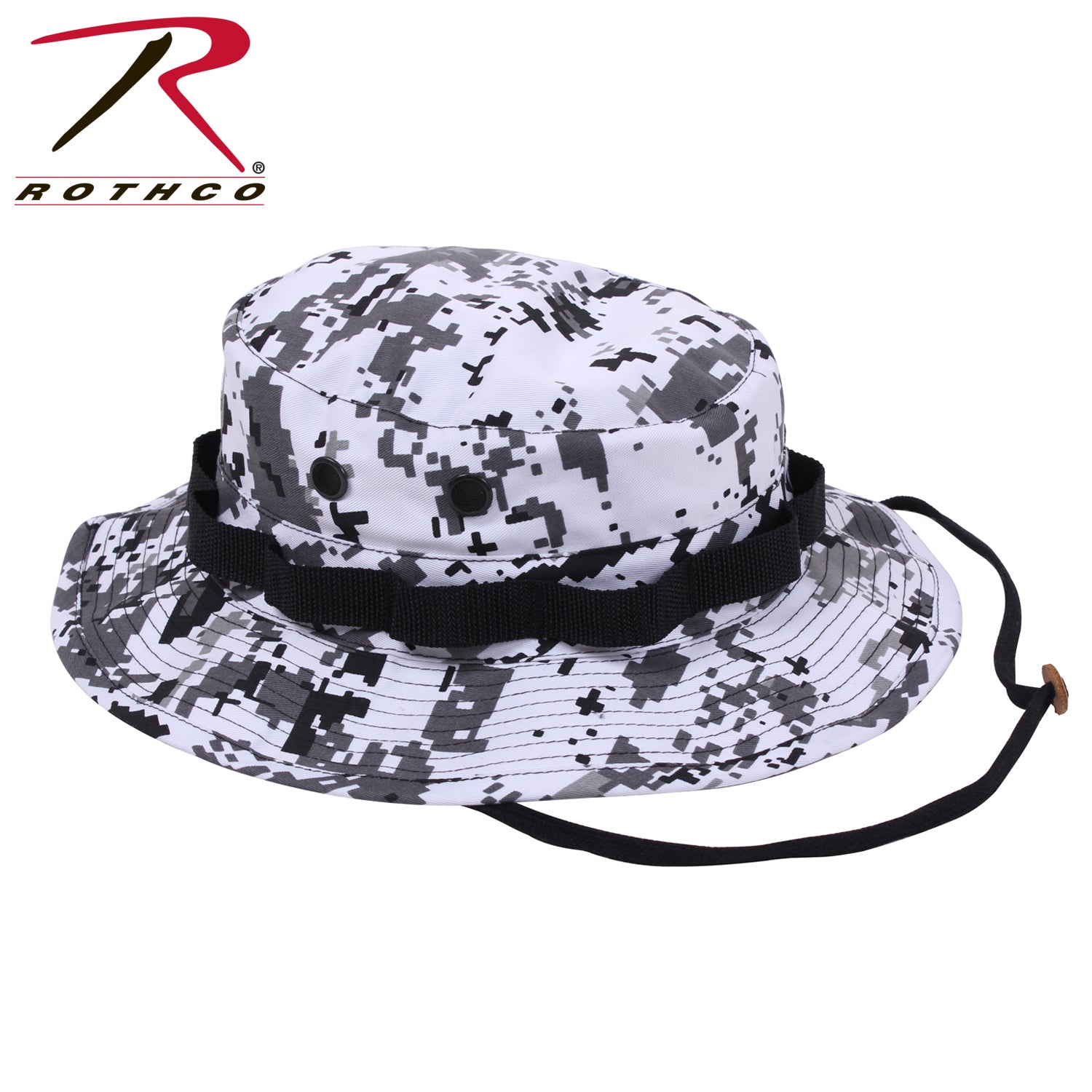 Rothco Digital Camo Boonie Hat with Sun Protection and Adjustable Chin Strap