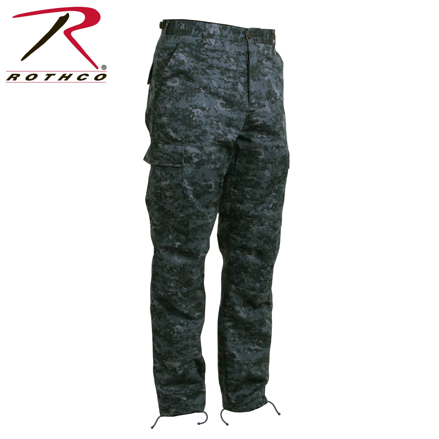 Rothco Digital Camo Tactical BDU Pants Size M - Midnight Digital Camo