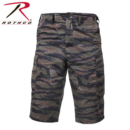 Rothco Long Length Camo BDU Shorts in Tiger Stripe Camo, Size 2XL