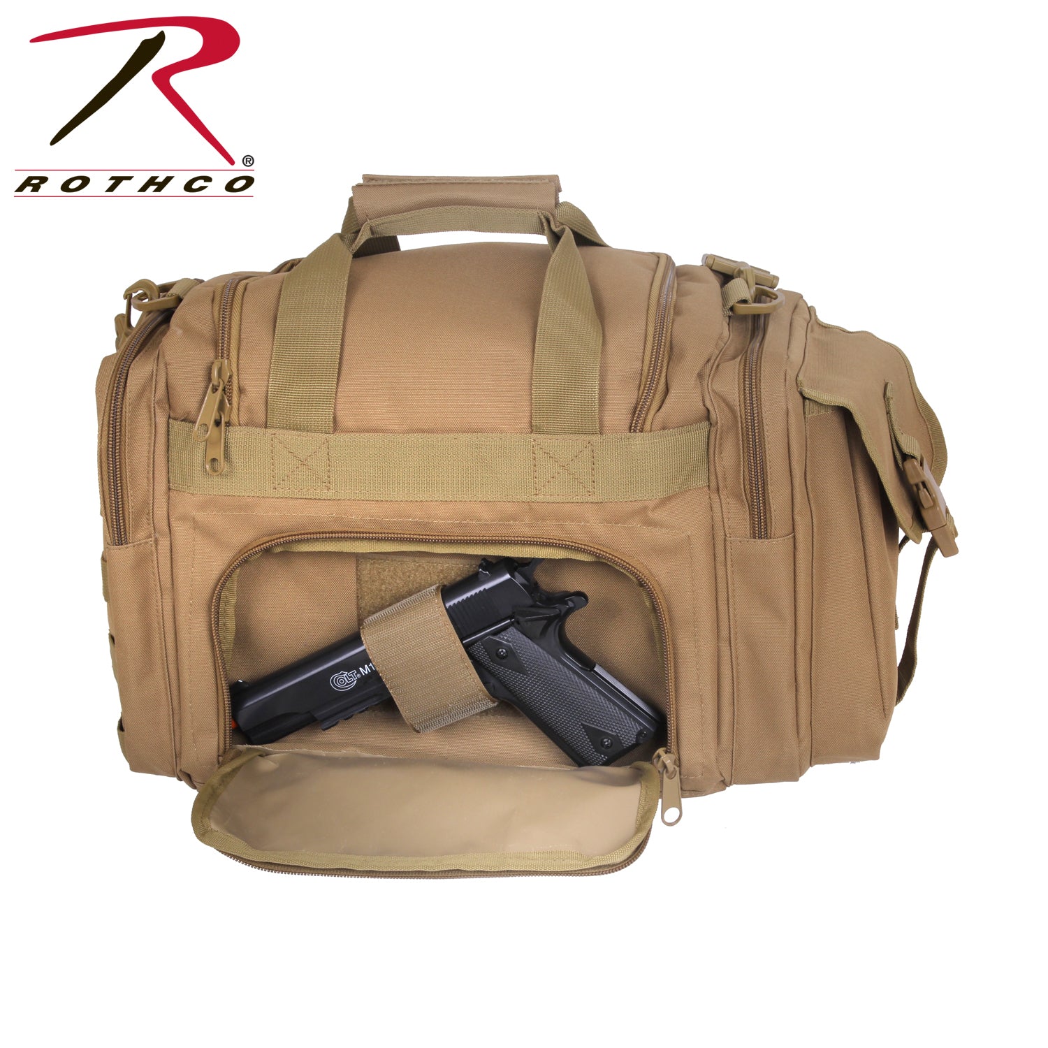Rothco Concealed Carry Bag in Coyote Brown - Part Number 2653