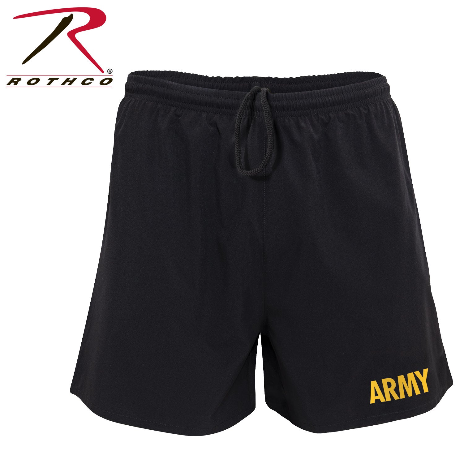 Rothco Army Physical Training Shorts Size Large - APFU Compliant Performance Workout Shorts