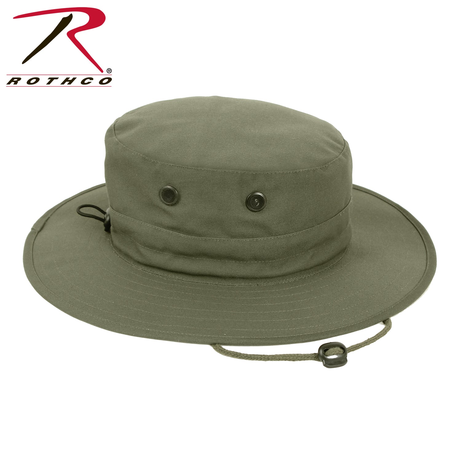 Rothco Adjustable Boonie Hat Olive Drab – Outdoor Tactical Sun Protection