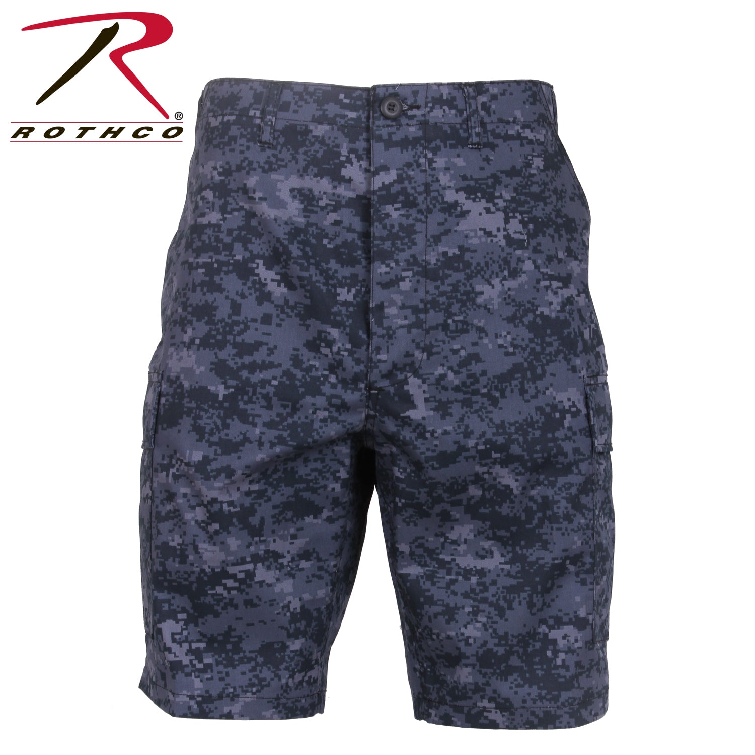 Rothco Camo BDU Shorts Midnight Digital Camo Size Small for Tactical and Outdoor Use