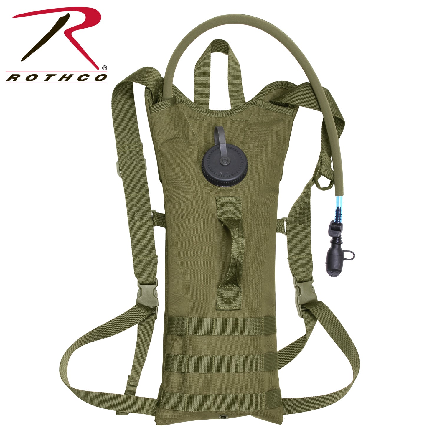 Rothco MOLLE 3 Liter Backstrap Hydration System Olive Drab - Part 2831