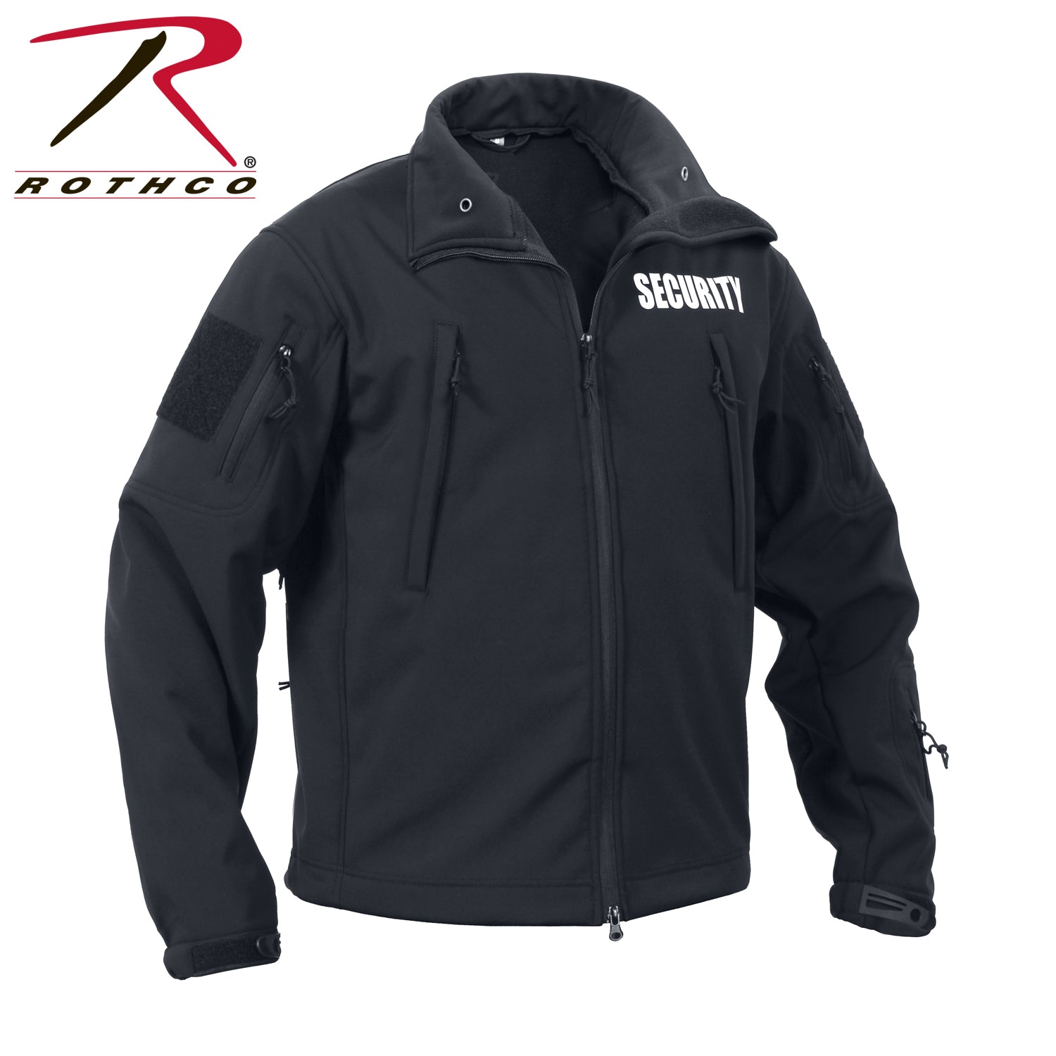Rothco Spec Ops Soft Shell Security Jacket Size 2XL – Waterproof Tactical Outerwear with Fleece Lining