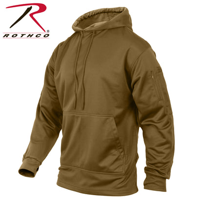 Rothco Concealed Carry Hoodie Coyote Brown 3XL – Warm and Discreet Tactical Sweatshirt