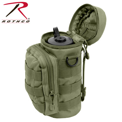 Rothco MOLLE Compatible Water Bottle Pouch Olive Drab Part 2379