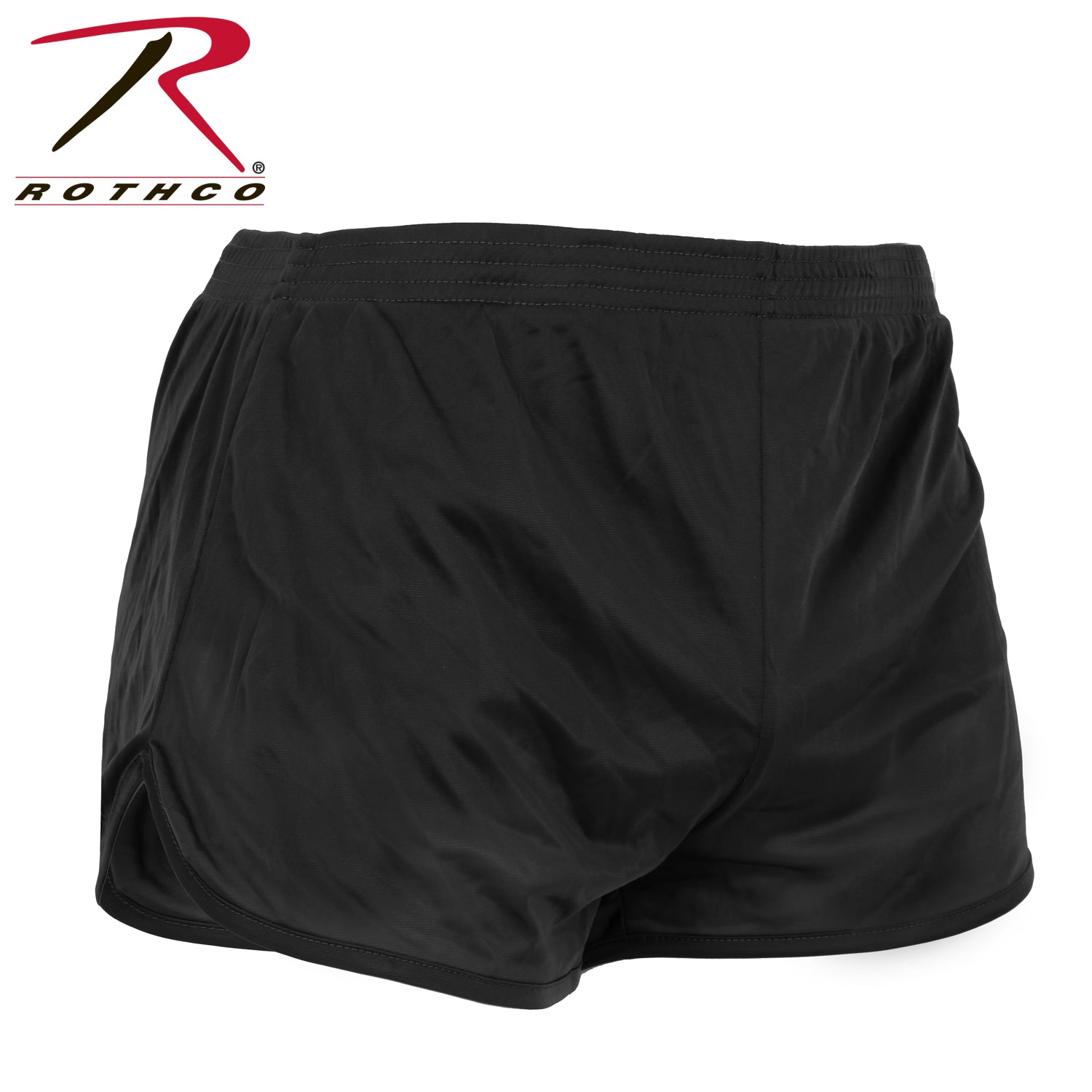 Rothco Ranger PT Shorts Black Size Large – Durable Military-Style Performance Shorts for High-Intensity Training