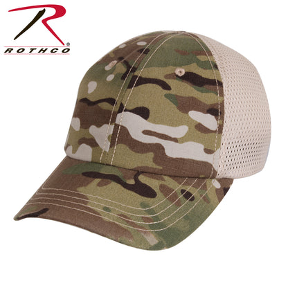 Rothco Mesh Back Tactical Cap MultiCam - Durable and Breathable Headwear for Outdoor Activities