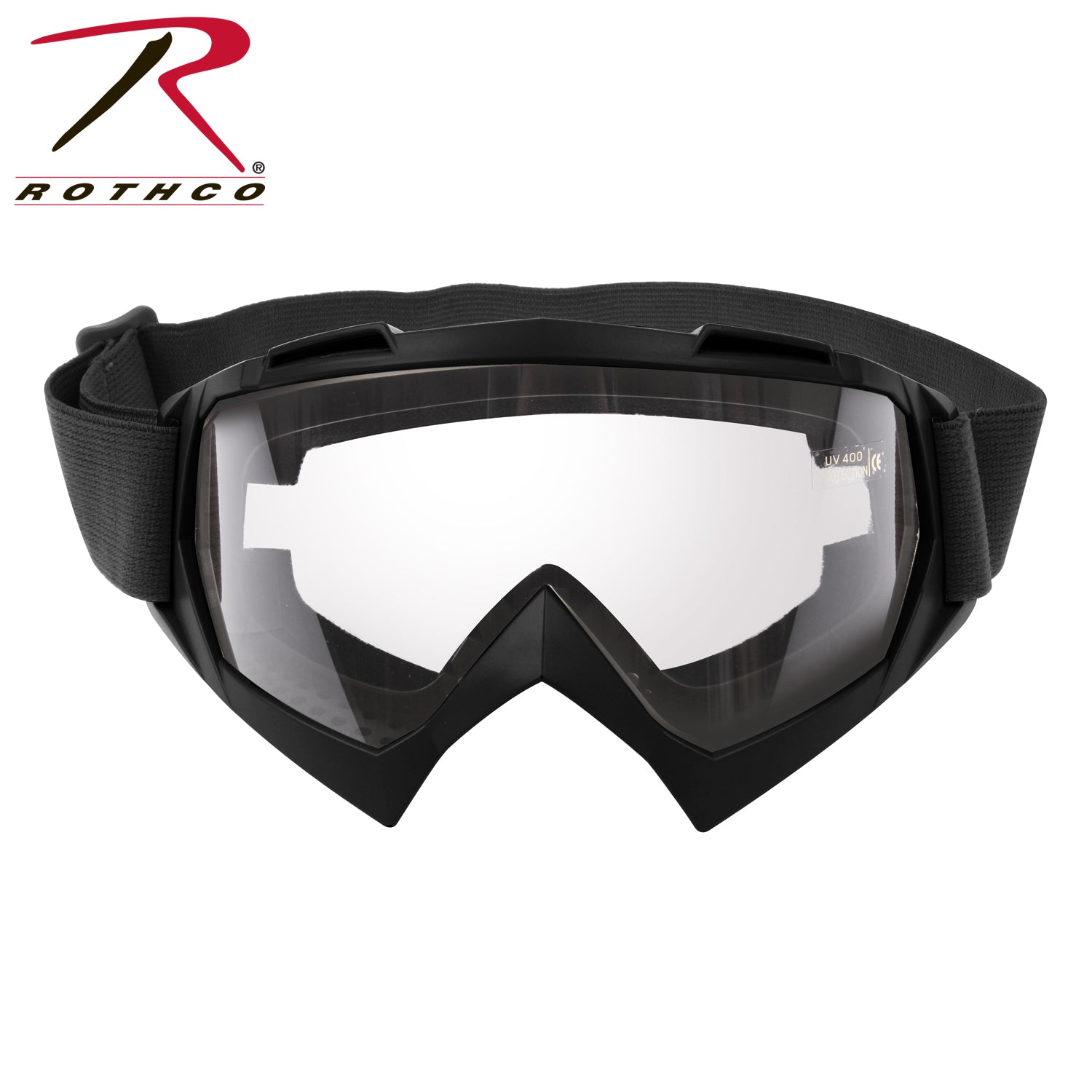 Rothco OTG Tactical Goggles Clear - Comfortable Over-the-Glasses Eye Protection
