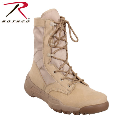 Rothco V-Max Lightweight Tactical Boot in Desert Sand, Size 14, Regular Width