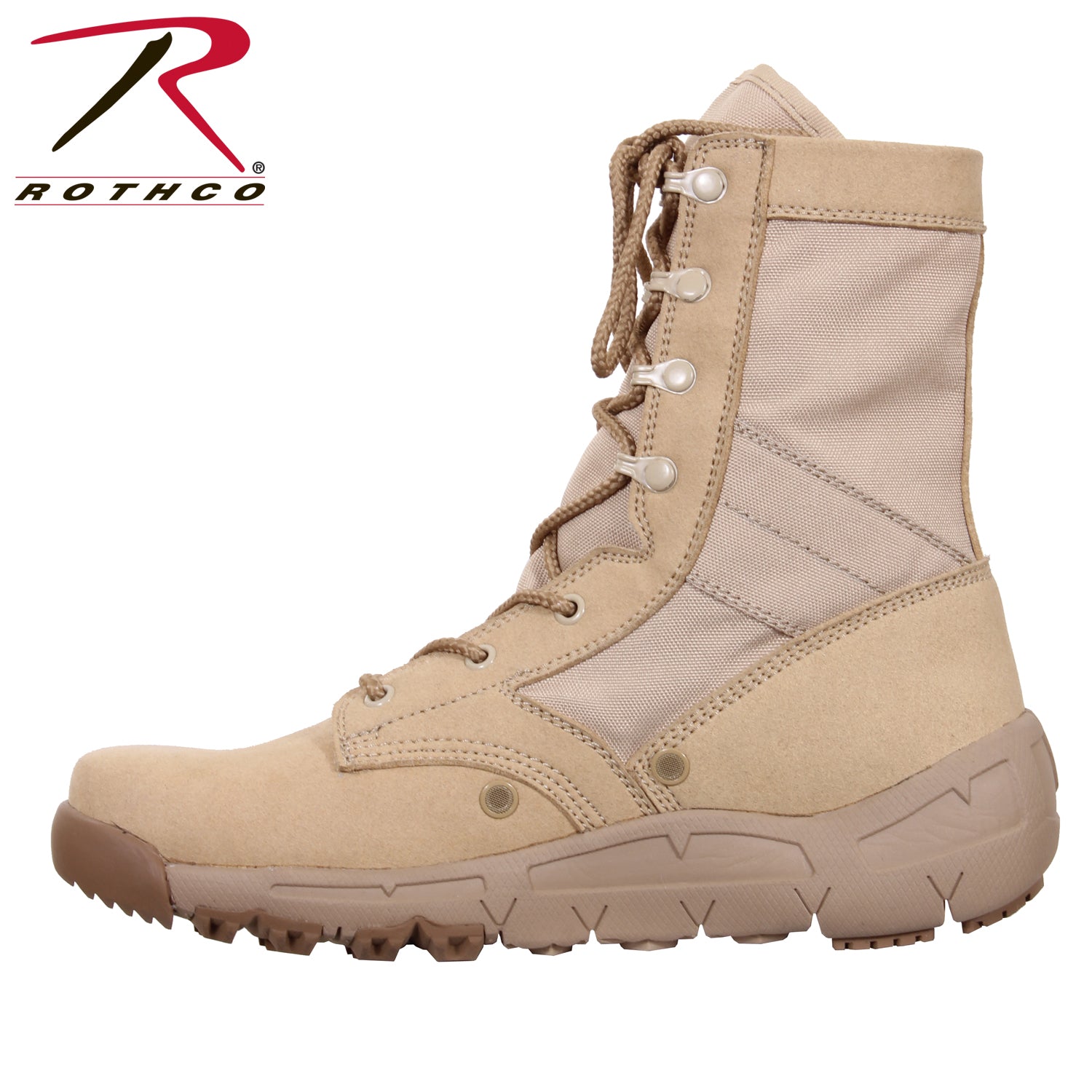 Rothco V-Max Lightweight Tactical Boot in Desert Sand, Size 14, Regular Width