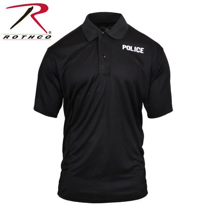 Rothco Moisture Wicking Police Polo Shirt 2XL - Professional Law Enforcement Uniform